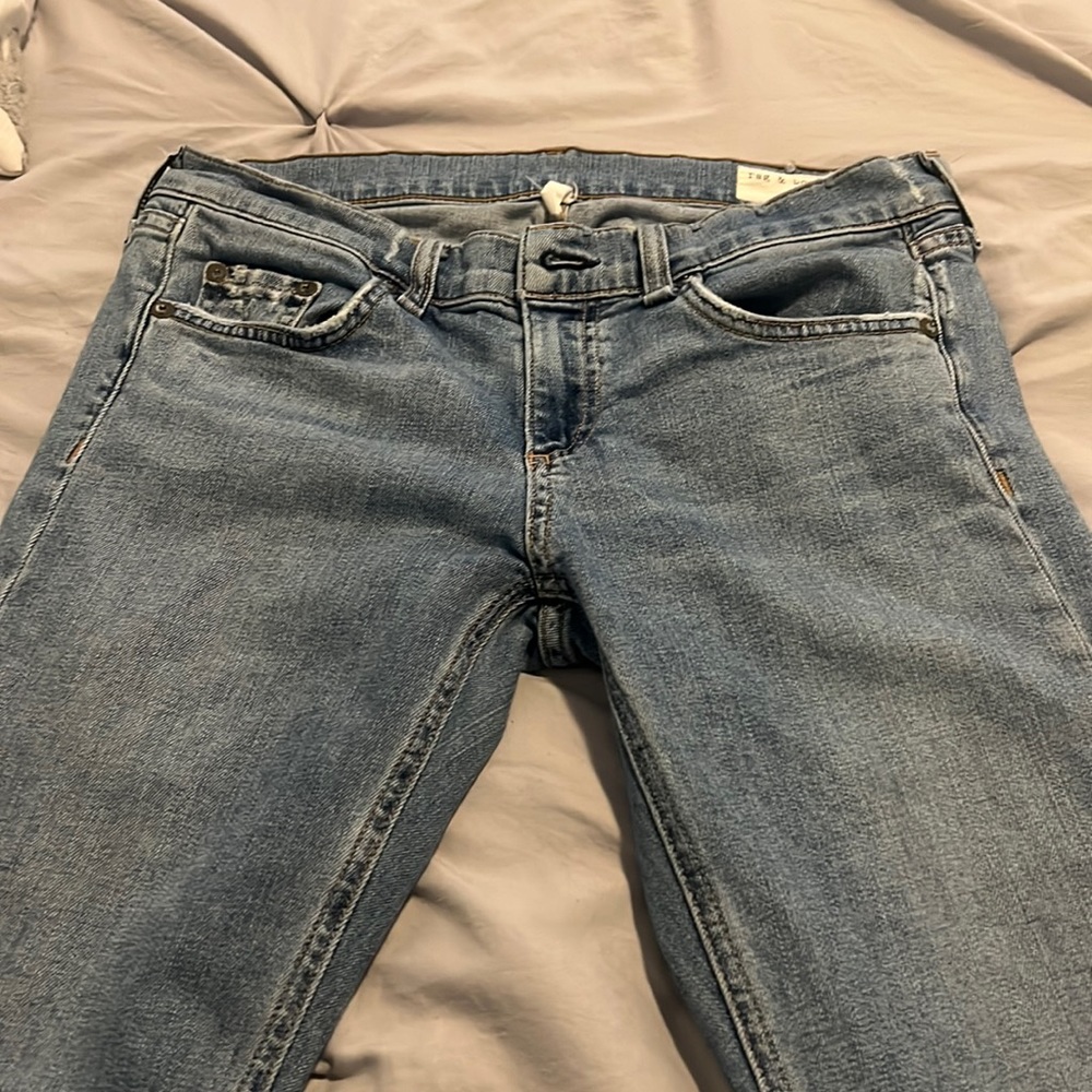 Women’s blue jeans